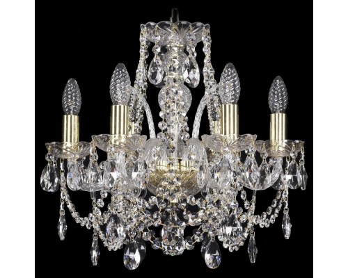 Подвесная люстра Bohemia Ivele Crystal 1411 1411/6/141/G Подвесная люстра Bohemia Ivele Crystal 1411 1411/6/141/G