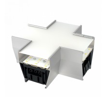 Соединитель угловой X-образный накладной Feron AL4036X 51874