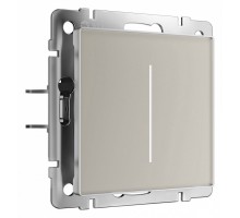 Диммер с подсветкой без рамки Werkel дымчатый W3443141