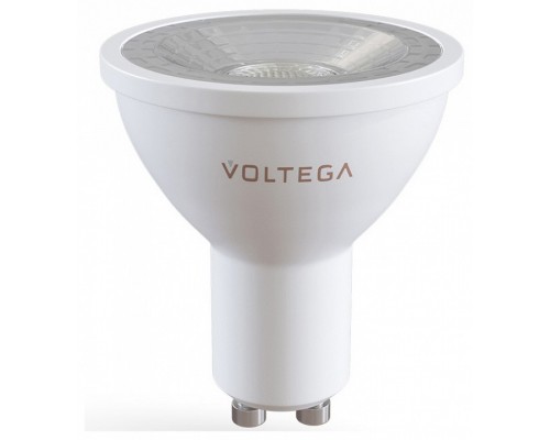 Лампа светодиодная Voltega Simple GU10 7Вт 3000K 7253 Лампа светодиодная Voltega Simple GU10 7Вт 3000K 7253