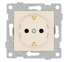Розетка с заземлением и со шторкой, без рамки Gusi Electric UGRA С11Р4-003