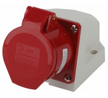 Розетка с заземлением Эра  R(OUT)-16-3P-PE-N-IP44