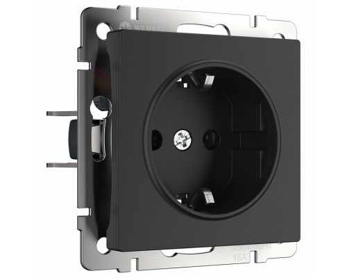 Розетка с заземлением без рамки Werkel W117 7 W1171008 Розетка с заземлением без рамки Werkel W117 7 W1171008