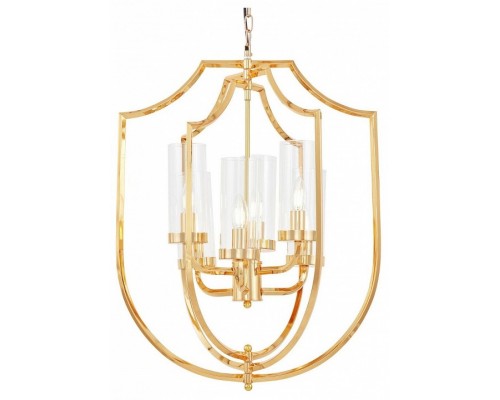 Подвесная люстра LUMINA DECO Trulia LDP 8006-6 F.GD Подвесная люстра LUMINA DECO Trulia LDP 8006-6 F.GD