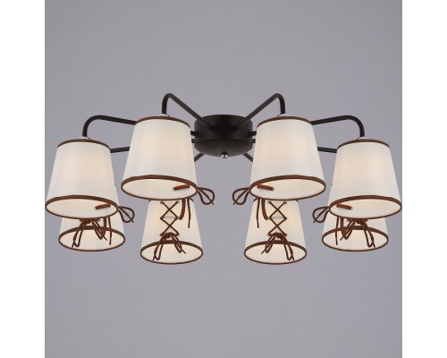 Потолочная люстра ILLUMICO Clara IL6103-8COU-79 CF CR Clara Потолочная люстра ILLUMICO Clara IL6103-8COU-79 CF CR Clara