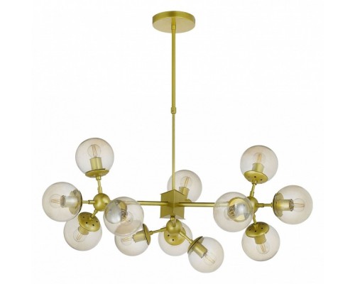 Люстра на штанге LUMINA DECO Zodiak LDP 160-12 GD Люстра на штанге LUMINA DECO Zodiak LDP 160-12 GD