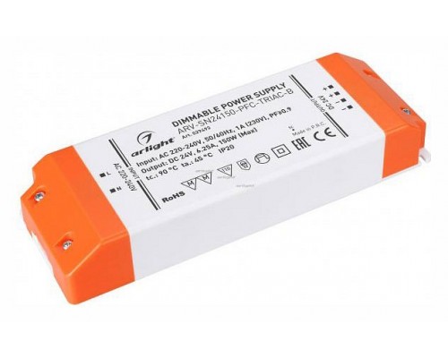 Блок питания Arlight ARV-SN24150-PFC-TRIAC-B 029493 Блок питания Arlight ARV-SN24150-PFC-TRIAC-B 029493