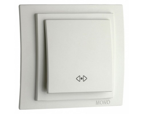 Выключатель перекрестный одноклавишный без рамки Mono Electric Despina / Larissa 500-001925-112 Выключатель перекрестный одноклавишный без рамки Mono Electric Despina / Larissa 500-001925-112