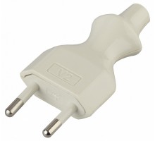 Вилка прямая без заземления Эра  V2