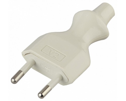 Вилка прямая без заземления Эра  V2