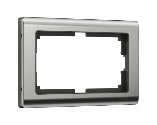Рамка для двойной розетки Werkel Metallic W0081602 Рамка для двойной розетки Werkel Metallic W0081602