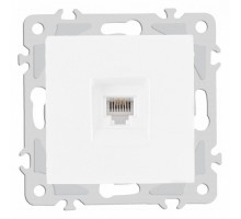 Розетка телефонная RJ-11 без рамки Arte Milano am-206 206.51-1.white