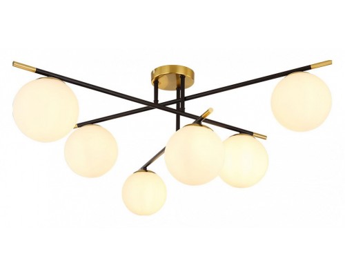 Потолочная люстра Arte Lamp Alcor A2224PL-6BK Потолочная люстра Arte Lamp Alcor A2224PL-6BK