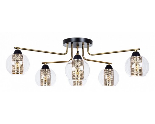 Потолочная люстра Arte Lamp Manchester A7045PL-6BK Потолочная люстра Arte Lamp Manchester A7045PL-6BK