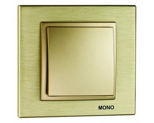 Рамка на 1 пост Mono Electric Style Aluminium 107-830000-160 Рамка на 1 пост Mono Electric Style Aluminium 107-830000-160