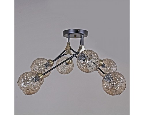 Потолочная люстра ILLUMICO  IL0264-8CSQ-79 BK AB