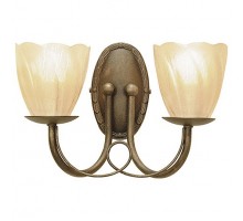 Бра Elstead Lighting Minster MN2 BLK/GOLD
