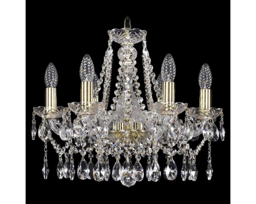 Подвесная люстра Bohemia Ivele Crystal 1413 1413/6/165/G Подвесная люстра Bohemia Ivele Crystal 1413 1413/6/165/G