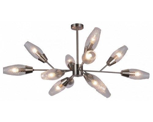 Люстра на штанге Escada Desire 10165/12PL Nickel Люстра на штанге Escada Desire 10165/12PL Nickel