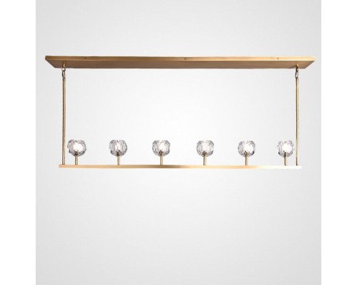 Светильник на штанге Imperiumloft RH Boule De Cristal Linear 40,1222