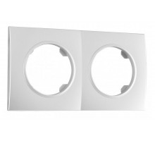 Рамка на 2 поста Arte Milano am-502.04 502.04-2.silver