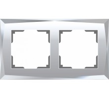 Рамка на 2 поста Werkel Diamant (зеркальный) W0021220