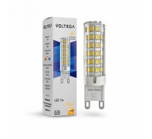 Лампа светодиодная Voltega Capsule G9 G9 5Вт 2700K 7263