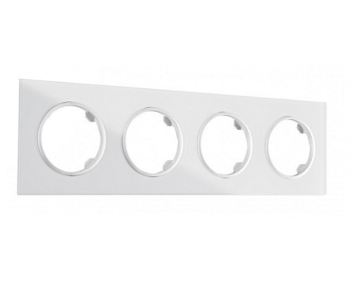 Рамка на 4 поста Arte Milano am-502.01 502.01-4.white Рамка на 4 поста Arte Milano am-502.01 502.01-4.white