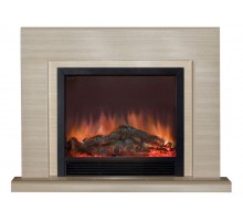 Комплект из электрокамина напольного и портала (147.5x40x117.2 см) Астория Delux Sharm 39 BL АС000009