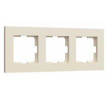 Рамка на 3 поста Werkel Slab (айвори софт) W0032962