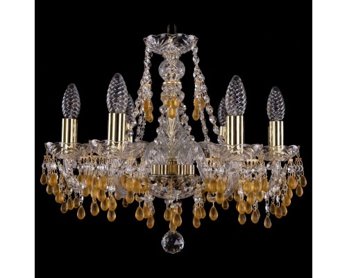 Подвесная люстра Bohemia Ivele Crystal 1410 1410/6/160/G/V1003 Подвесная люстра Bohemia Ivele Crystal 1410 1410/6/160/G/V1003