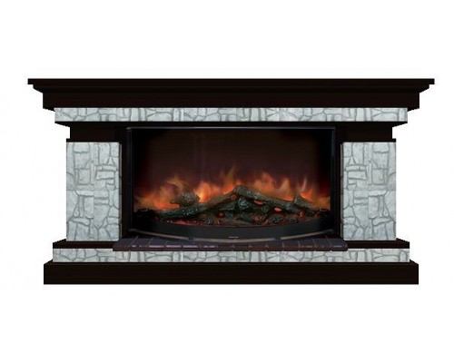 Комплект из электрокамина напольного и портала (143x45x80 см) Брайтон Старый Город Rondo 86 БР000026 Комплект из электрокамина напольного и портала (143x45x80 см) Брайтон Старый Город Rondo 86 БР000026