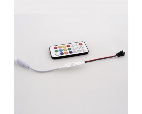 Контроллер с пультом ДУ LEDS POWER Mini RF 6A 21кн 005904