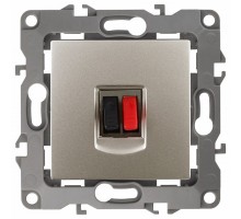 Розетка акустическая без рамки Эра Эра 12 12-3111-15