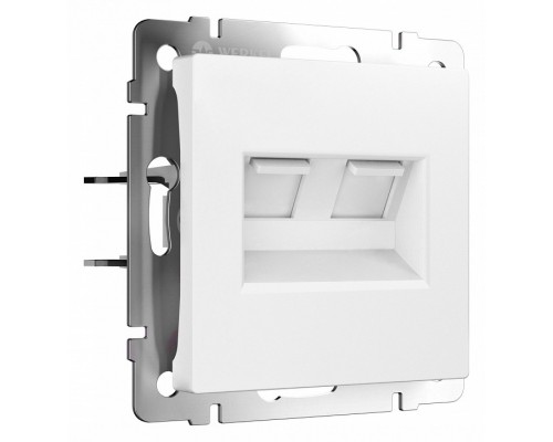 Розетка Ethernet RJ-45 без рамки Werkel белый матовый W1181161 Розетка Ethernet RJ-45 без рамки Werkel белый матовый W1181161