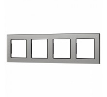 Рамка на 4 поста Arlight GLARE 043804