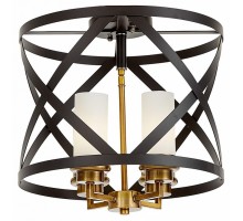 Люстра на штанге LUMINA DECO ASTILA LDP 1242-4 BK+MD