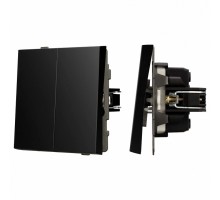 Выключатель проходной двухклавишный без рамки Arlight SWT 054067