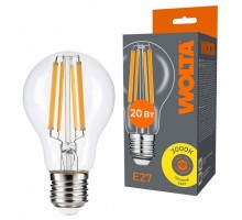 Лампа светодиодная Wolta  E27 20Вт 3000K WF-A60-20W3KE27