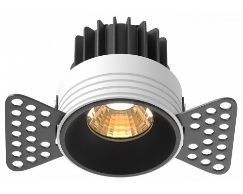 Встраиваемый светильник Maytoni Round DL058-7W2.7K-TRS-B Встраиваемый светильник Maytoni Round DL058-7W2.7K-TRS-B