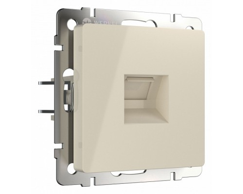 Розетка Ethernet RJ-45 без рамки Werkel Слоновая кость W1181003 Розетка Ethernet RJ-45 без рамки Werkel Слоновая кость W1181003