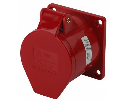 Розетка с заземлением Эра  R(IN)-32-3P-PE-IP44