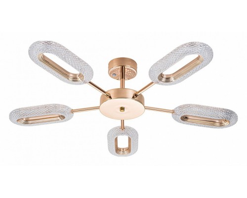 Люстра на штанге Arte Lamp Ovale A2489PL-5GO Люстра на штанге Arte Lamp Ovale A2489PL-5GO
