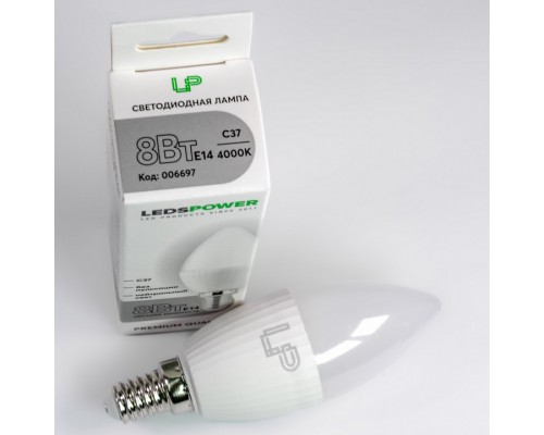 Лампа светодиодная LEDS POWER C37 006697 Лампа светодиодная LEDS POWER C37 006697