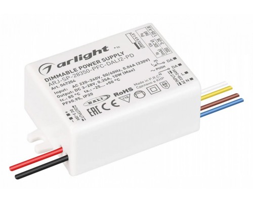 Блок питания с проводом Arlight ARJ 0047354 Блок питания с проводом Arlight ARJ 0047354