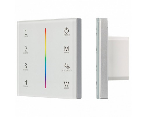 Панель-регулятора цвета RGBW сенсорная встраиваемая Arlight Sens SMART-P22-RGBW White (12-24V, 4x3A, 2.4G) Панель-регулятора цвета RGBW сенсорная встраиваемая Arlight Sens SMART-P22-RGBW White (12-24V, 4x3A, 2.4G)