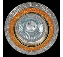 Встраиваемый светильник  01021-9.0-001AK MR16 SG+CR