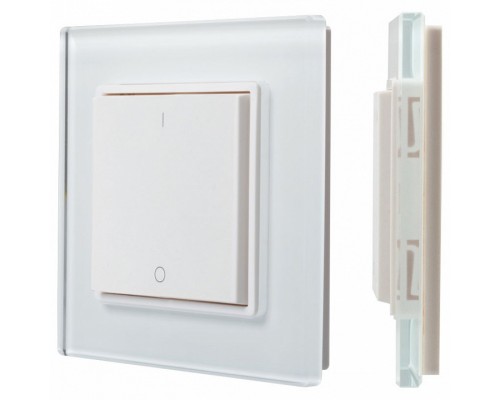 Панель-диммера клавишная накладная Arlight Knob SR-2833RGB-RF-UP White (3V, RGBW, 1зона) Панель-диммера клавишная накладная Arlight Knob SR-2833RGB-RF-UP White (3V, RGBW, 1зона)