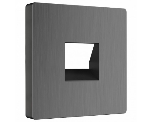 Накладка для розетки RJ-11 Werkel графит рифленый W1192004 Накладка для розетки RJ-11 Werkel графит рифленый W1192004