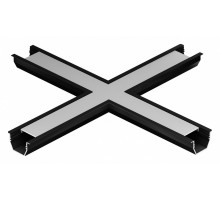 Соединитель угловой X-образный встраиваемый 6063 LINE 3525 IN 0273015
